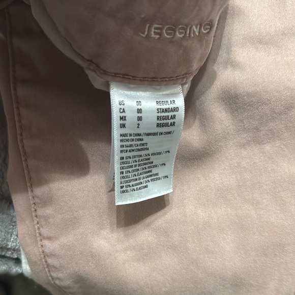 #18- American Eagle Pink Skinny Jeans-SZ 00 - Picture 6 of 6